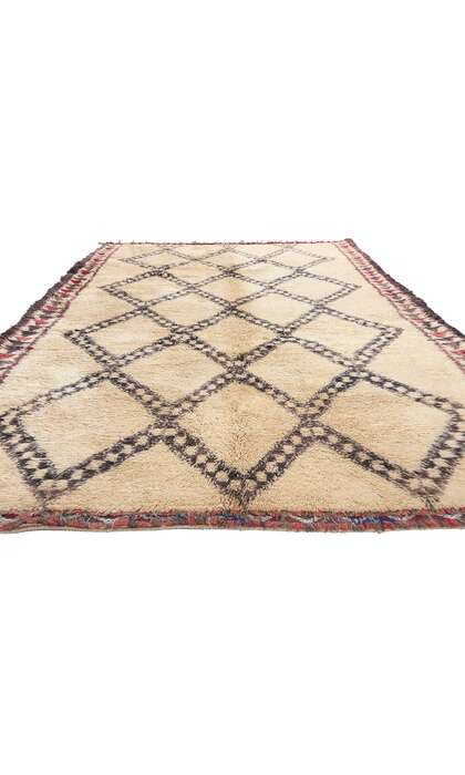6 x 11 Vintage Moroccan Beni Ourain Rug 20771