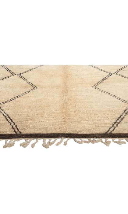 6 x 11 Vintage Moroccan Beni Ourain Rug 20768