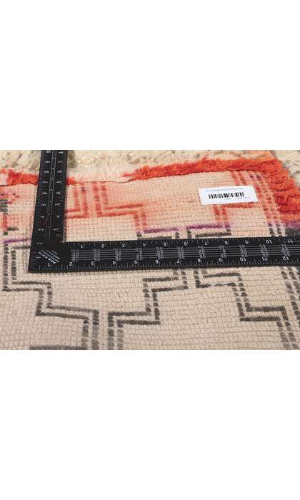 6 x 13 Vintage Moroccan Beni Ourain Rug 21004