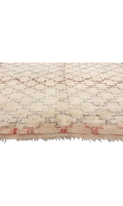 6 x 13 Vintage Moroccan Beni Ourain Rug 21004