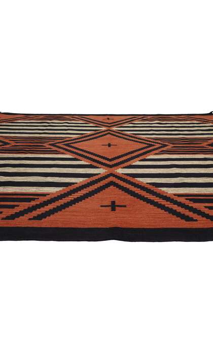 10 x 10 Southwest Modern Chief Blanket Navajo-Style Rug 81042