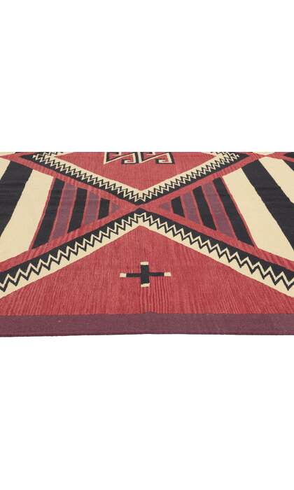9 x 12 Southwest Modern Chief Blanket Navajo-Style Rug 81029