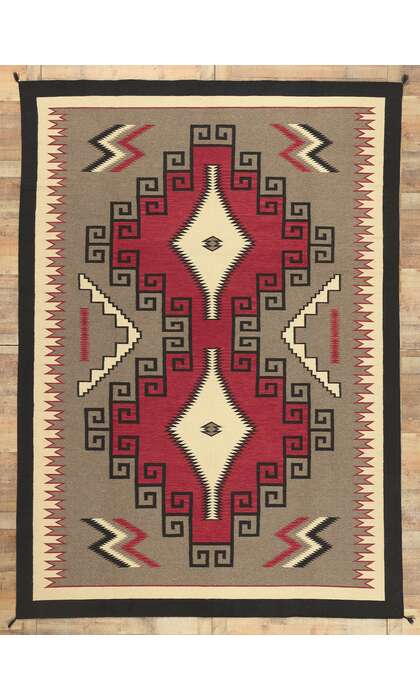 ​​9 x 12 Southwest Modern Navajo-Style Rug 81036​