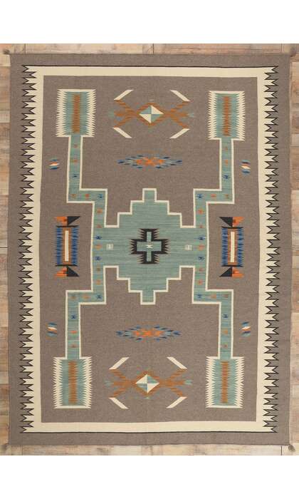 ​​9 x 12 Southwest Modern Navajo-Style Rug 81026