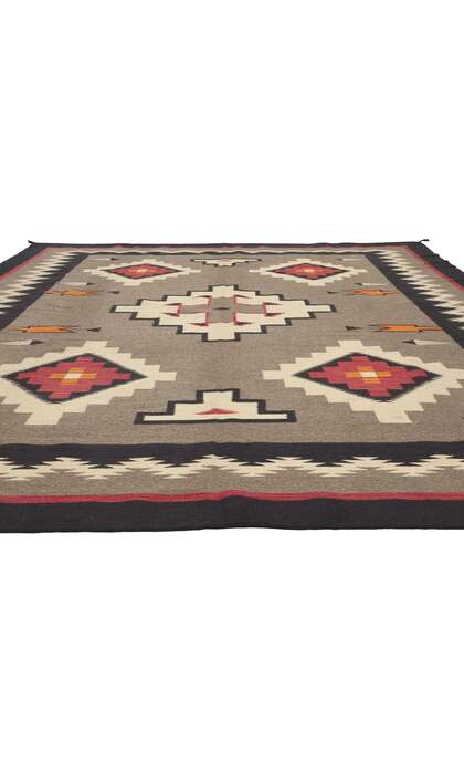 9 x 12 Southwest Modern Teec Nos Pos Navajo-Style Rug 81031