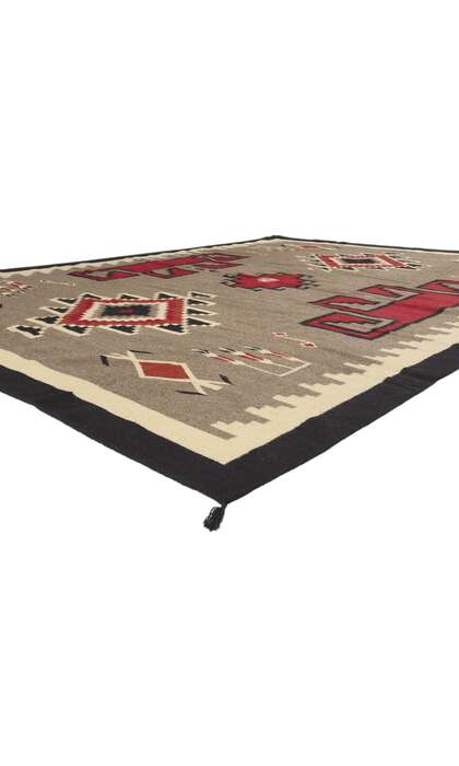 ​9 x 12 Southwest Modern Teec Nos Pos Navajo-Style Rug 81038​