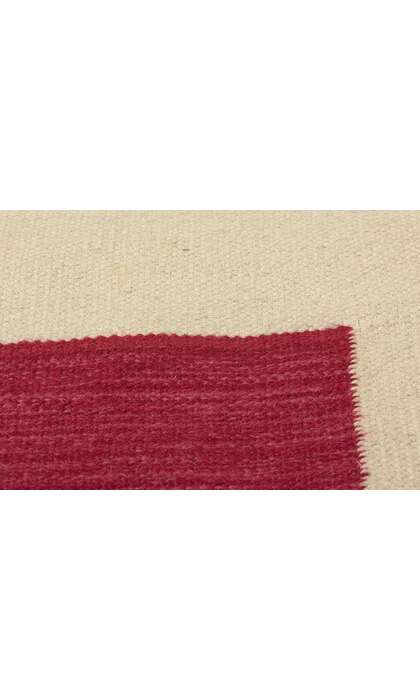 ​​9 x 12 Southwest Modern Red Navajo-Style Rug 81024​