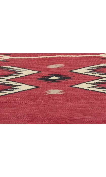 ​​9 x 12 Southwest Modern Red Navajo-Style Rug 81024​