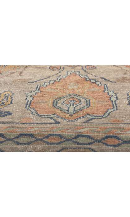 10 x 14 Modern Turkish Oushak Rug 53512