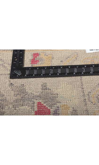 10 x 14 Modern Lavender-Gray Turkish Oushak Rug 52370