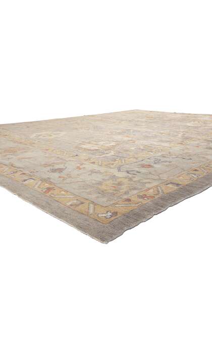 11 x 14 Modern Turkish Oushak Rug 52371
