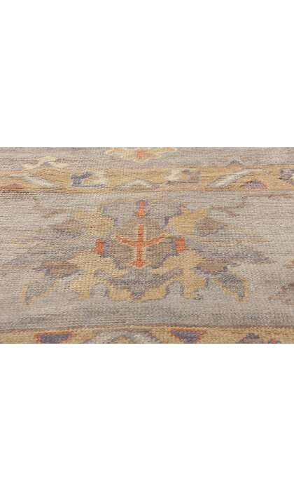 11 x 14 Modern Turkish Oushak Rug 52371