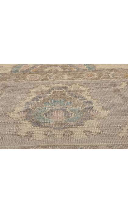 10 x 13 Modern Pastel Turkish Oushak Rug 52380