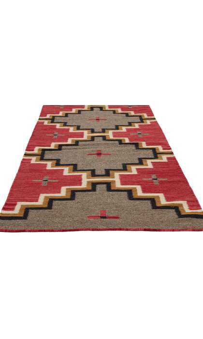 3 x 12 Southwest Modern Ganado Navajo-Style Rug Runner 81047