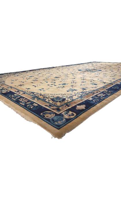 10 x 19 Antique Chinese Peking Rug 72179