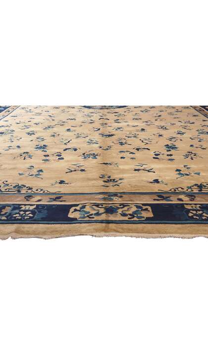 10 x 19 Antique Chinese Peking Rug 72179