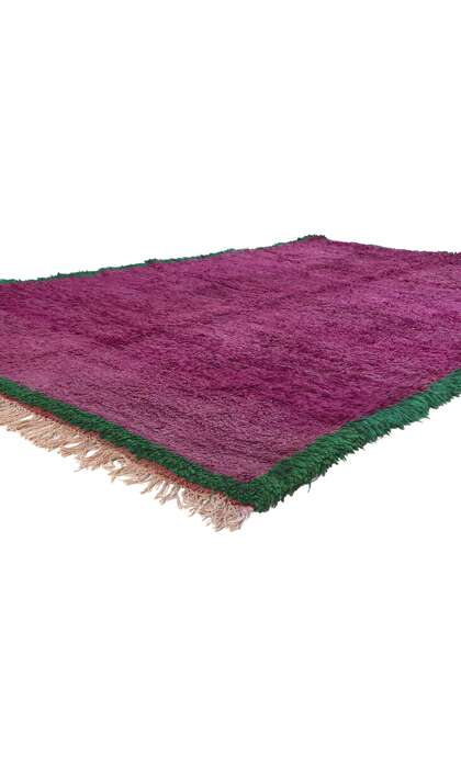 6 x 9 Vintage Purple Beni MGuild Moroccan Rug 20945