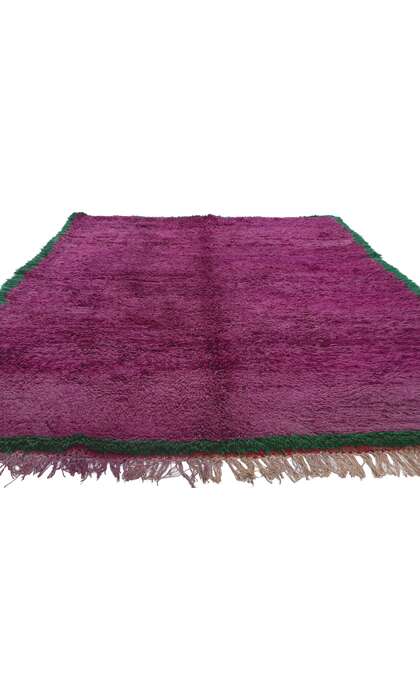6 x 9 Vintage Purple Beni MGuild Moroccan Rug 20945