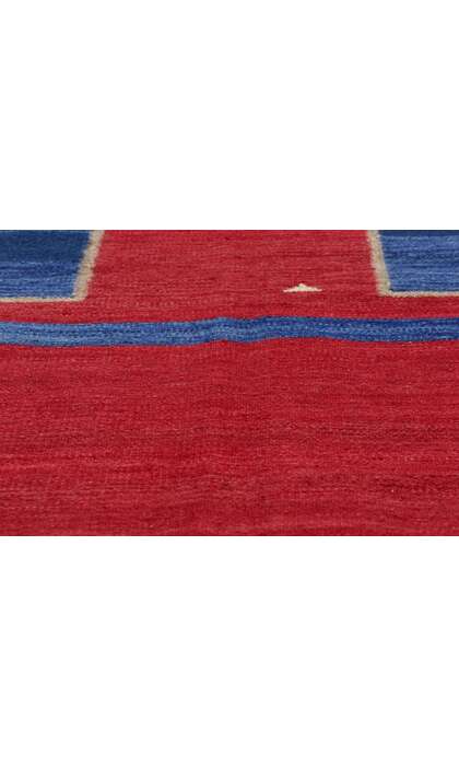 ​8 x 10 Southwest Modern Red Navajo-Style Rug 81040​