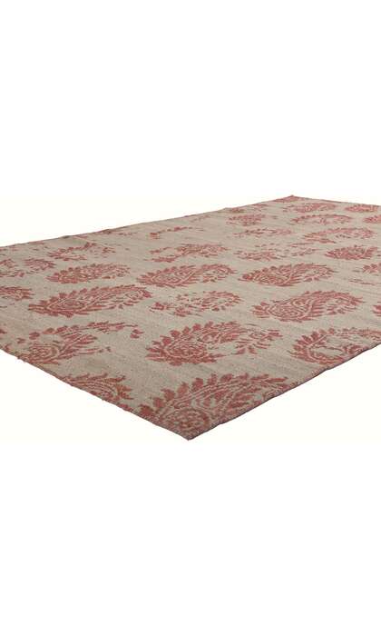 ​5 x 8 Reversible Chobi Peshawar Gray Modern Area Rug 78711