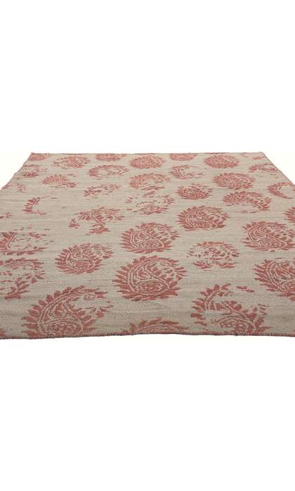 ​5 x 8 Reversible Chobi Peshawar Gray Modern Area Rug 78711