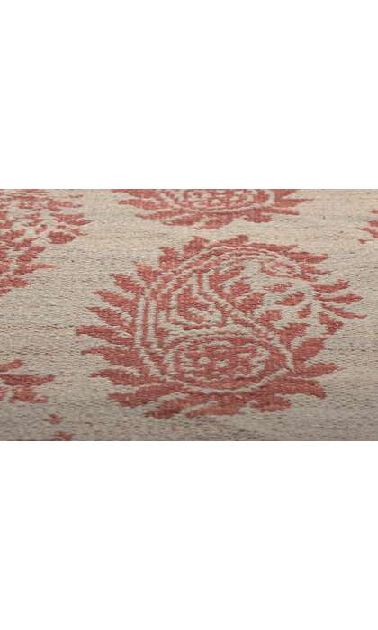 ​5 x 8 Reversible Chobi Peshawar Gray Modern Area Rug 78711