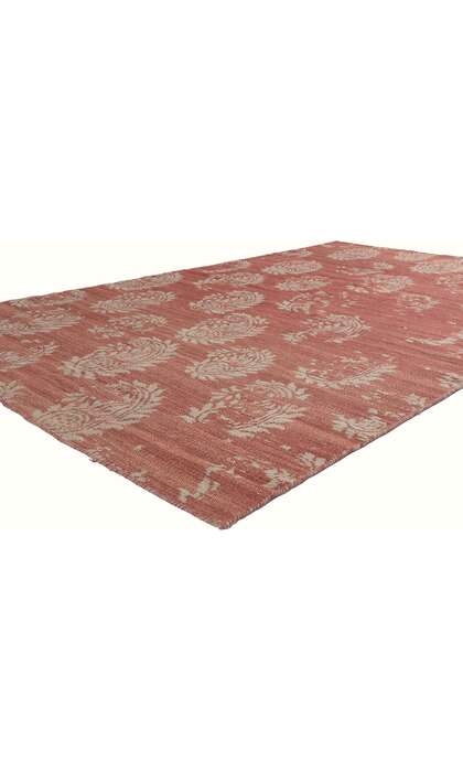 ​5 x 8 Reversible Chobi Peshawar Red Modern Area Rug 78711