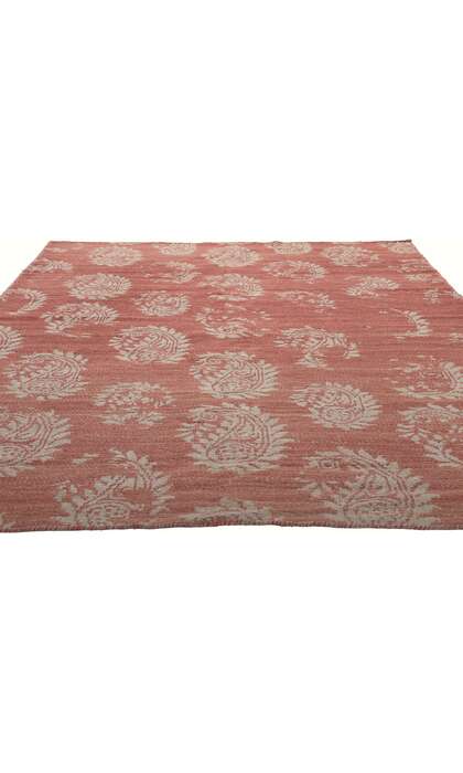 ​5 x 8 Reversible Chobi Peshawar Red Modern Area Rug 78711