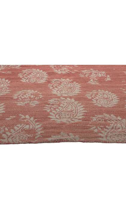 ​5 x 8 Reversible Chobi Peshawar Red Modern Area Rug 78711