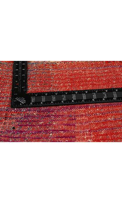 ​​4 x 8 Vintage Red Moroccan Azilal Rug 21734​