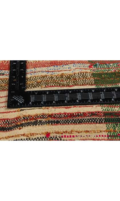 5 x 6 Vintage Red Moroccan Azilal Rug 21723