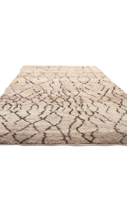 5 x 9 Vintage Neutral Moroccan Azilal Rug 21380