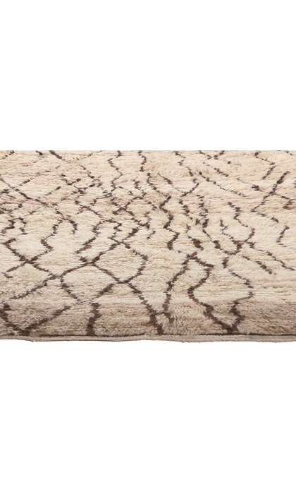 5 x 9 Vintage Neutral Moroccan Azilal Rug 21380