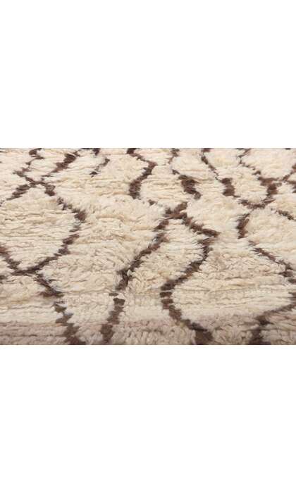 5 x 9 Vintage Neutral Moroccan Azilal Rug 21380