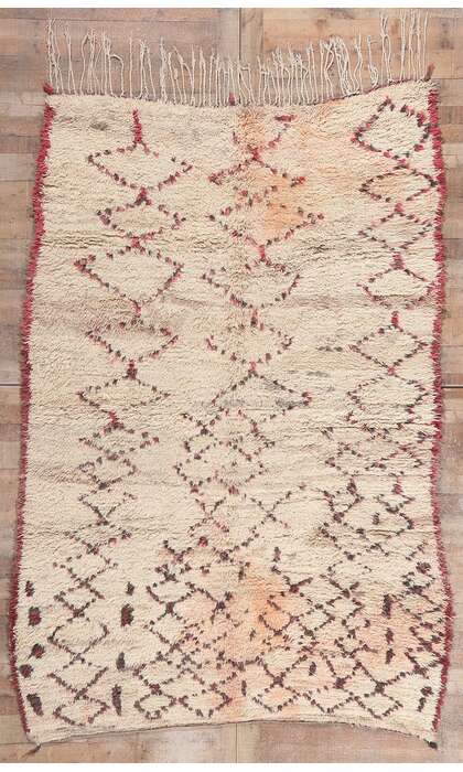 6 x 10 Vintage Moroccan Azilal Rug 20758