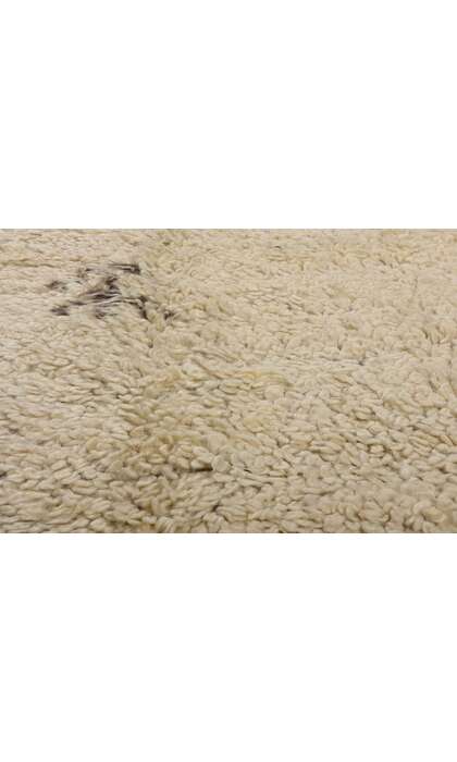 ​6 x 9 Vintage Neutral Moroccan Azilal Rug 21730