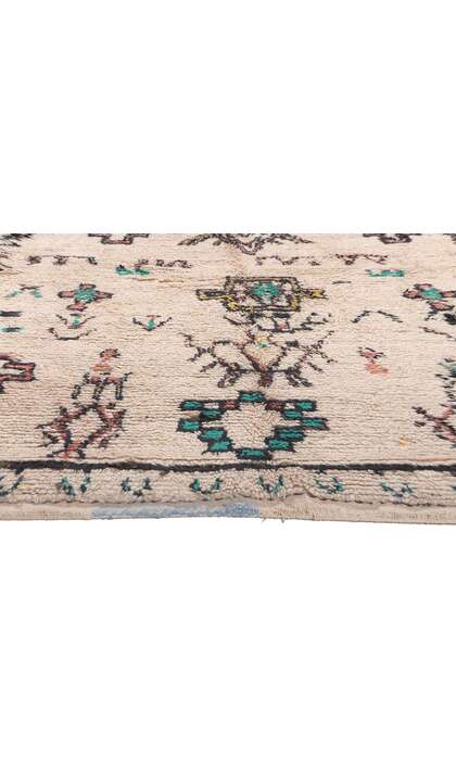 5 x 11 Vintage Moroccan Azilal Rug 20670