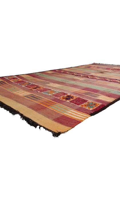 6 x 12 Vintage Taznakht Moroccan Kilim Rug 20420