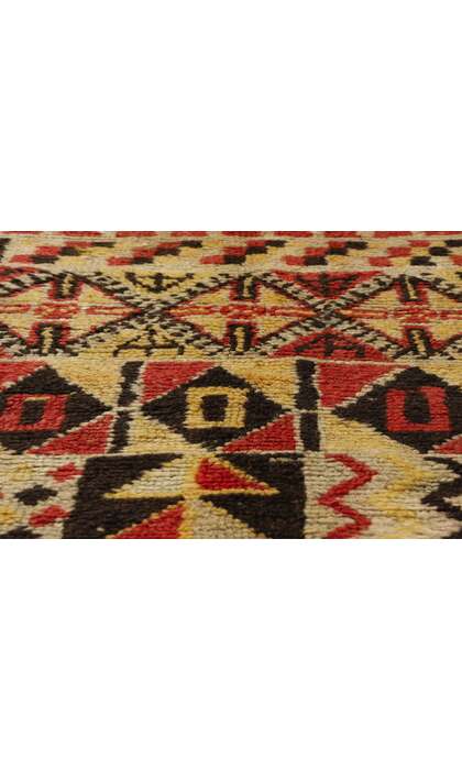 5 x 8 Vintage Boujad Pictorial Moroccan Rug 21726