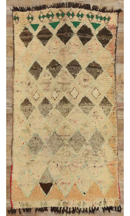 5 x 9 Vintage Boujad Moroccan Rug 21729