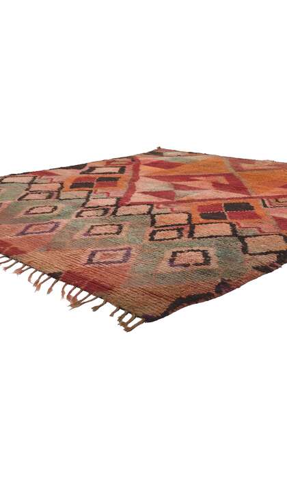 6 x 6 Vintage Boujad Moroccan Rug 20757