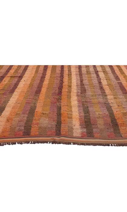 7 x 10 Vintage Striped Talsint Moroccan Rug 21005