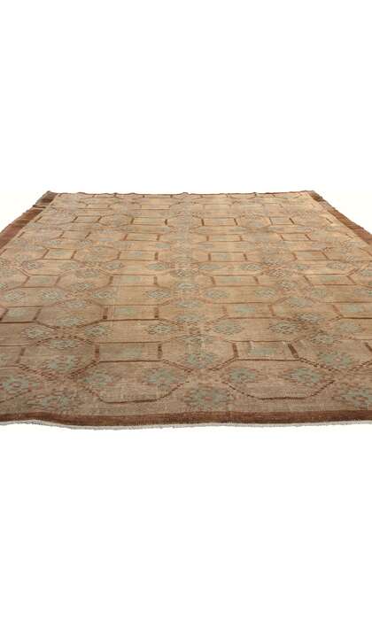 7 x 10 Vintage Turkish Oushak Rug 50563
