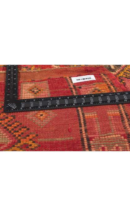 5 x 11 Vintage Red Boujad Moroccan Rug 21344