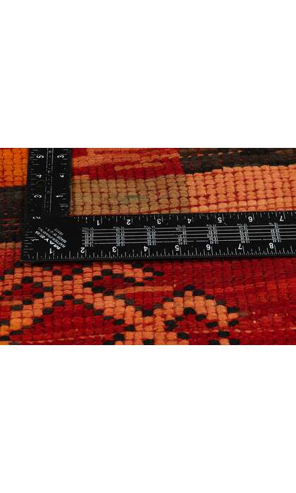 ​5 x 7 Vintage Red Boujad Moroccan Rug 21727