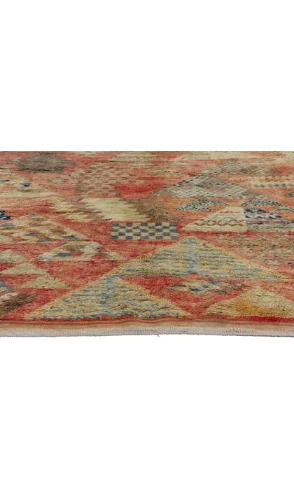 5 x 7 Vintage Red Taznakht Moroccan Rug 21720