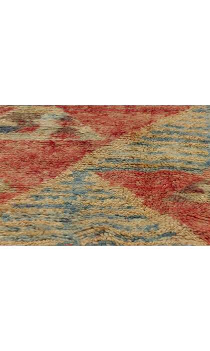 5 x 7 Vintage Red Taznakht Moroccan Rug 21720