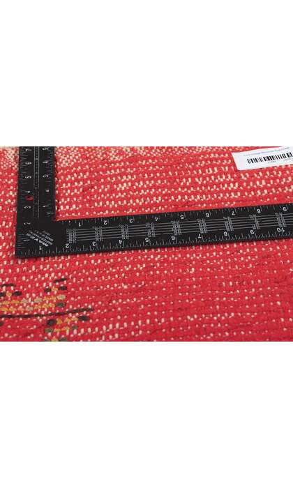 5 x 9 Vintage Red Boujad Moroccan Rug 21498