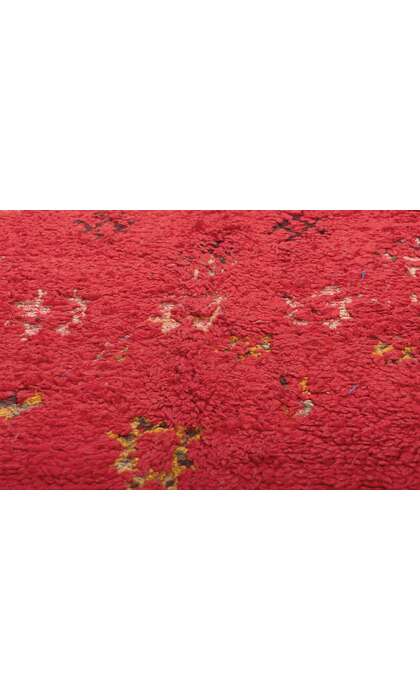 5 x 9 Vintage Red Boujad Moroccan Rug 21498