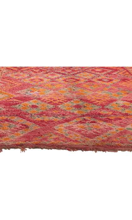 6 x 10 Vintage Red Talstint Moroccan Rug 20677